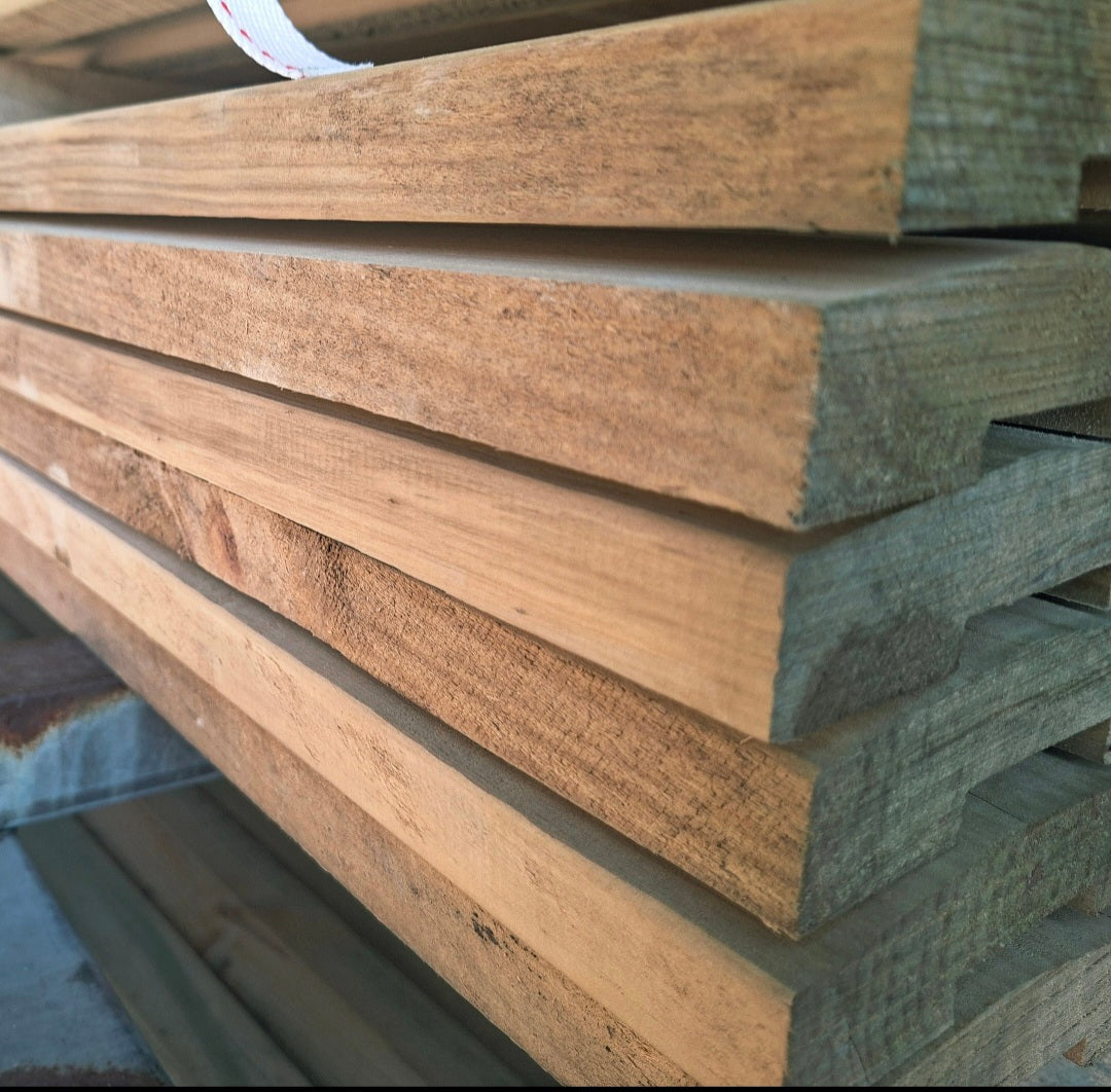 Treated Pine CCA Peaked Capping
