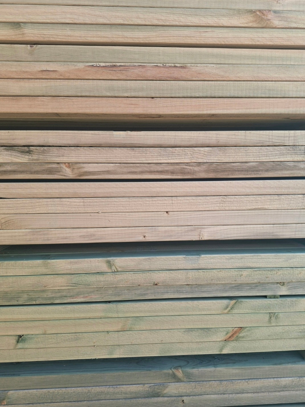 Treated Pine CCA Peaked Capping
