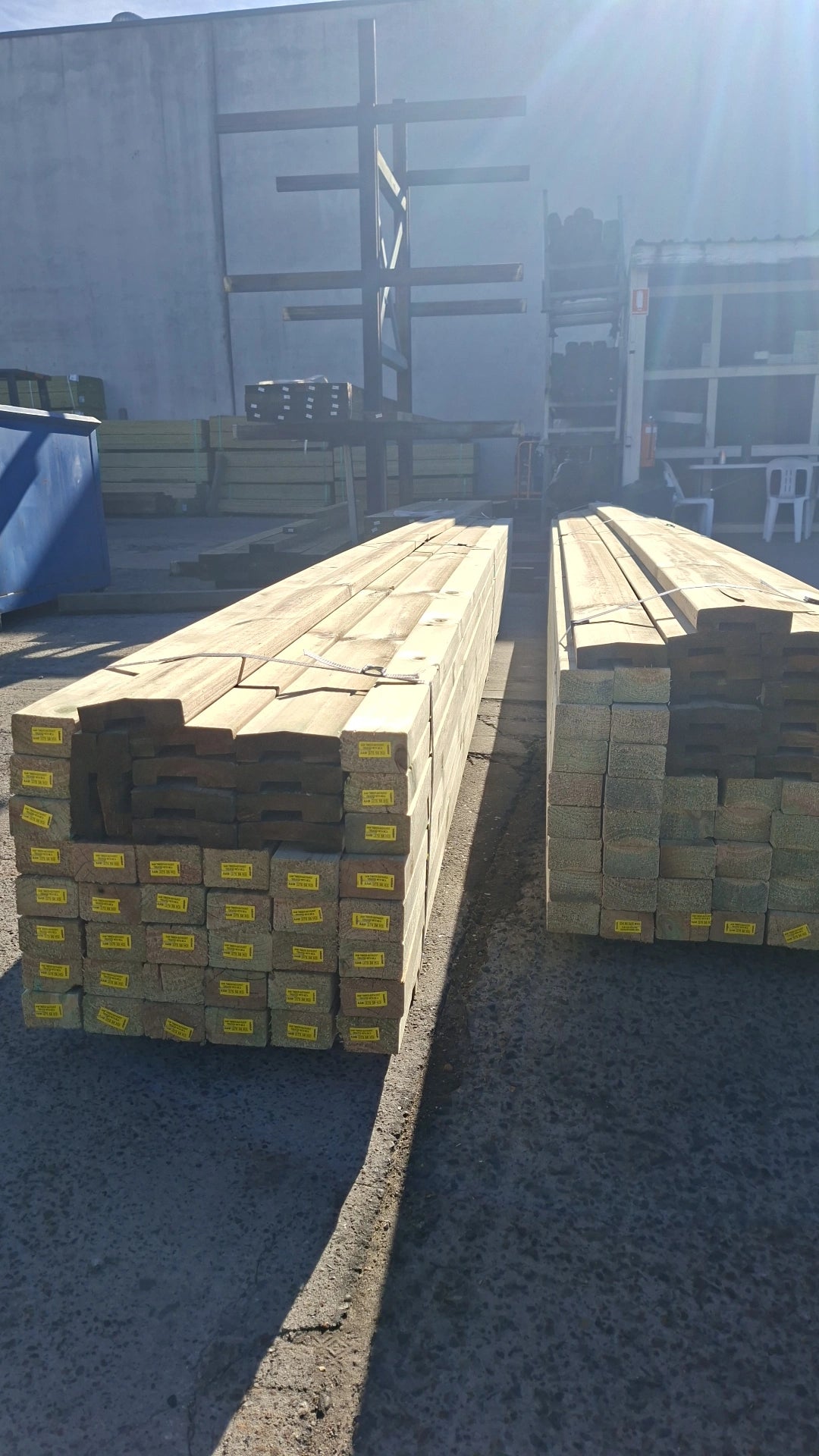 Treated Pine DPR Rails 5.4 Lengths